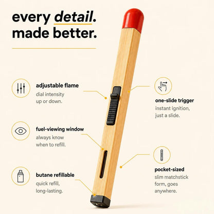 Refillable Matchstick Lighter
