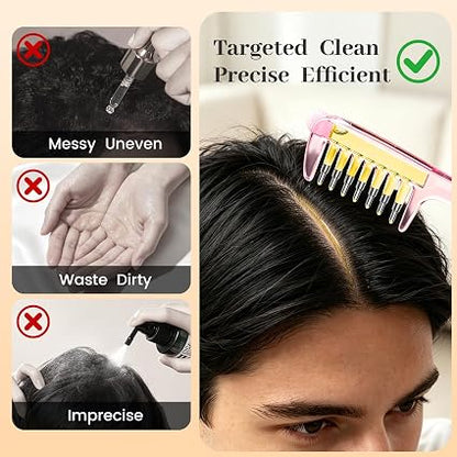 Clear Design. Precise Application. Liquid-Guiding Comb