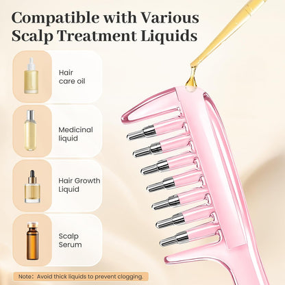 Clear Design. Precise Application. Liquid-Guiding Comb
