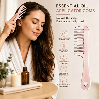 Clear Design. Precise Application. Liquid-Guiding Comb
