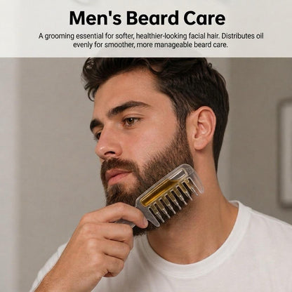 Clear Design. Precise Application. Liquid-Guiding Comb
